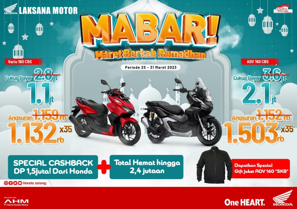 MABAR ! MARET BERKAH RAMADHAN