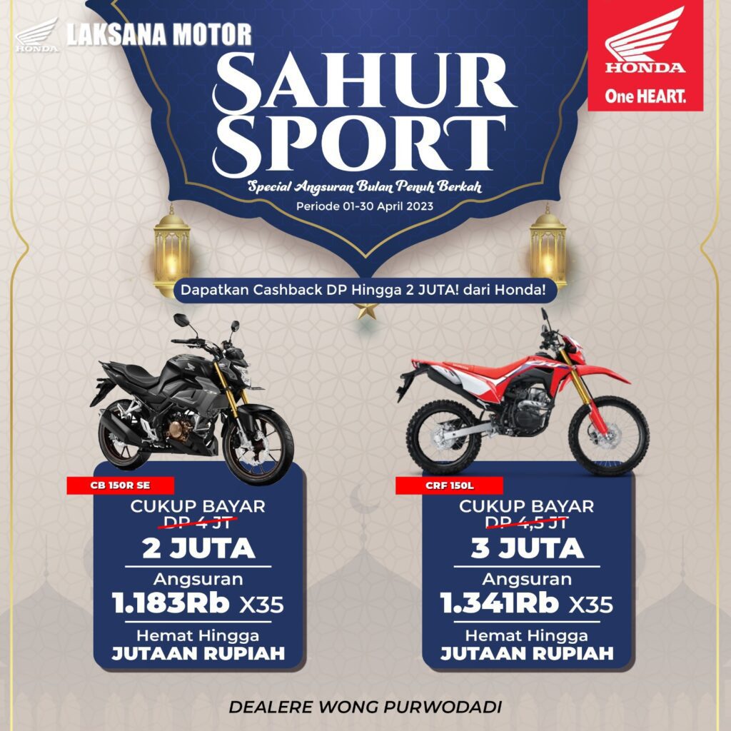 SAHUR SPORT Special Angsuran Bulan Penuh Berkah